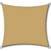 Siena Garden Solino Sonnensegel Polyethylen 360x360 cm