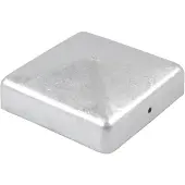 Baumarktplus Holmwerk Pfostenkappe Verzinkt 101mm Pyramide Abdeckkappe Für Pfosten 10x10cm