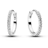 Pandora 294649C01 Damen-Creolen Funkelnde Kleine Creolen Silber