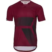 Silvini Gallo Trikot Herren kurz merlot-schwarz größe S 3122-MD2017-22082