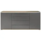 Vladon SIDEBOARD Faro Anthrazit matt