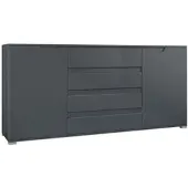 Vladon SIDEBOARD Sylt Anthrazit matt