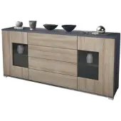 Vladon SIDEBOARD Grömitz Eiche sägerau