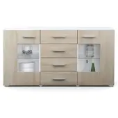 Vladon SIDEBOARD Noah Eiche sägerau