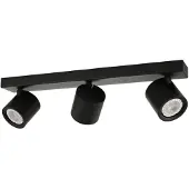 ITALUX SPL-31959-3B-BK Karlota Deckeneinbaustrahler/Spot 3xGU10 schwarz
