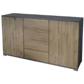 Vladon SIDEBOARD Santo Eiche Evoke