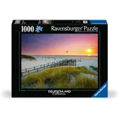 Ravensburger Sonnenuntergang über Amrum 12000690