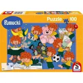 Schmidt Spiele 56492 Spaß mit Pumuckl, 100 Teile Kinderpuzzle