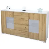 Vladon SIDEBOARD Grömitz Eiche Natur