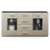 Vladon SIDEBOARD Noah Eiche sägerau