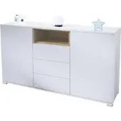 Vladon SIDEBOARD Skadu Eiche Natur