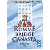 Ravensburger 26957 - Rommé Bridge Canasta, Kartenspiele ab 8 Jahren, Klassiker