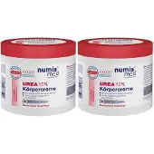 Numis med Urea 10% Körpercreme 2x 2x400 ml Creme