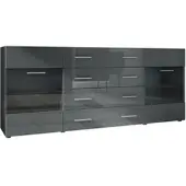 Vladon SIDEBOARD Carlos Grau Hochglanz