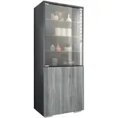 Vladon VITRINE Granada Avola-Anthrazit