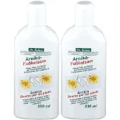 Dr. Sachers Arnika Fussbalsam 2x 2x250 ml Balsam