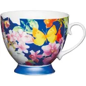 Kitchen Craft Feinporzellan-Fusstasse