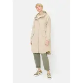 Camel active Mantel mit verstellbarer Kapuze in Sand | Gr.: 54