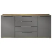 Vladon SIDEBOARD Linio Anthrazit matt