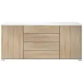Vladon SIDEBOARD Faro Eiche sägerau
