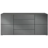 Vladon SIDEBOARD Rova Graphit Seidenmatt