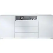 Vladon SIDEBOARD Skadu Weiß matt
