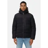 Camel active Steppjacke mit abnehmbarer Kapuze in Navyblau | Gr.: 56