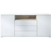 Vladon SIDEBOARD Skadu Eiche sägerau