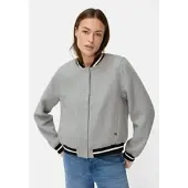 Camel active Indoor Jacke mit Taschen in Grau | Gr.: 40