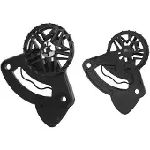 LS2 Helmets Ls2 Ff805 Helmvisier Mechanismus Kit Schwarz Schwarz One Size