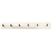 Vladon GARDEROBENPANEEL Linea Creme Hochglanz