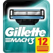 Gillette Mach3 Herren Rasierklingen 12 Stück Ersatzklingen Nassrasierer Klingen