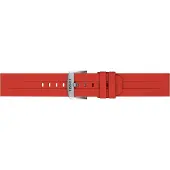 Tissot T852.047.920 Uhrenarmband 22 mm Silikon Rot