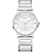 Bering Damen Uhr Armbanduhr Ceramic Solar - 19535-754 Edelstahl