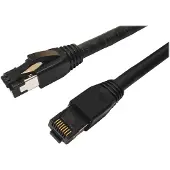 Microconnect MC-SFTP805S, 5 m, Cat8.1, S/FTP (S-STP), RJ-45, RJ-45, Schwarz
