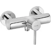 Kludi BOZZ Brause-Einhandmischer, Wandmontage, 388310576, Farbe: Chrom