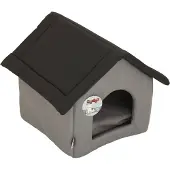 Dynamic24 Hundehütte Hütte Haus Haustier Höhle Katzen Bett Katzenhöhle Hundekorb Hundebett