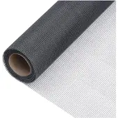 vidaXL Fliegengitter Fiberglas 112x1000 cm Grau