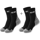 Helios Coolmax, Laufsocken, schwarz