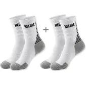 Helios Coolmax, Laufsocken, 2 Paar, weiß