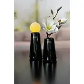 Tiziano Vase Luminara 18cm schwarz