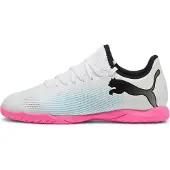 Puma Kinder Fussballschuhe Future 7 Play IT Jr. - 107739, Farbe:Weiß, Kinder Schuhe:37