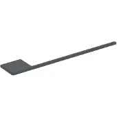 Geberit Handtuchhalter für Badezimmermöbel, Breite 40cm, 503.012.JK.1, Farbe: lava / pulverbeschichtet matt