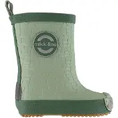 Mikk-Line Barefoot Dragon Gummistiefel, Green Milieu, 25, Kindergummistiefel, Kinderstiefel, Gummistiefel kinder, Kids