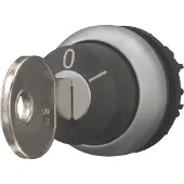 Eaton M22-WS-MS2, Schlüsselschalter, Kunststoff, Schwarz, Silber, IP66, 29,7 mm, 39,6 mm