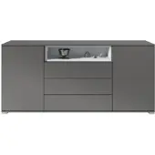 Vladon SIDEBOARD Skadu Weiß matt