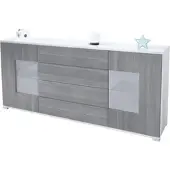 Vladon SIDEBOARD Grömitz Avola-Anthrazit