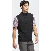 Adidas Funktionsweste "ULTIMATE365 CLASSIC QUARTER-ZIP VEST" für Golf, mit Reißverschluss, aus Polyester und Elasthan