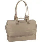 Travelite Reisetasche mit Laptopfach Barbara Stepp Weekender Satin Nude beige