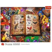Trefl , Atlas fantastischer Vögel, 1000 Teile Puzzle